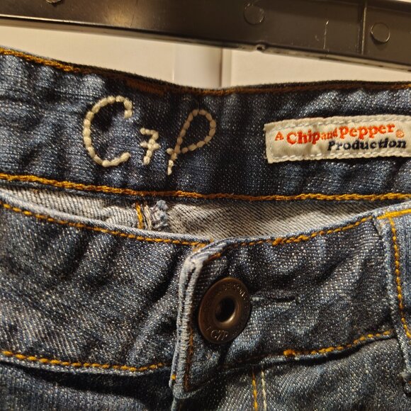 Chip & Pepper C7P Junior's Size 11 Blue Laguna Beach Flare Stretch Denim Jeans - Picture 11 of 13